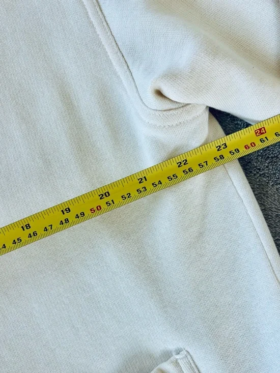 Vince Cream V-Neck Button Front Cardigan - Picture 7 of 8